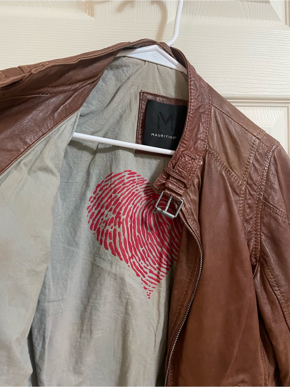 Brown Leather Mauritius Jacket - Women's - Picture 2 of 7